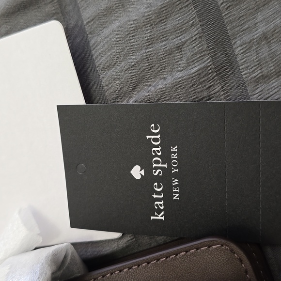 Kate Spade Brown Leather Wallet Nwt - Picture 10 of 11